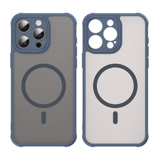Techsuit  HaloFrost II MagSafe  iPhone 15 Pro  Navy Blue