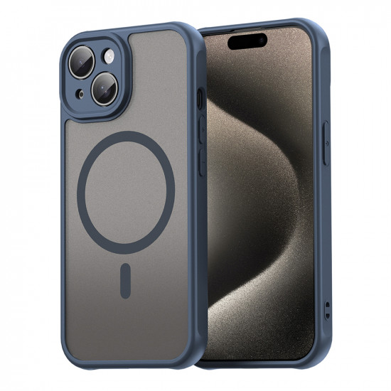 Techsuit  HaloFrost II MagSafe  iPhone 15 Plus  Navy Blue