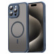 Techsuit  HaloFrost II MagSafe  iPhone 15 Pro Max  Navy Blue