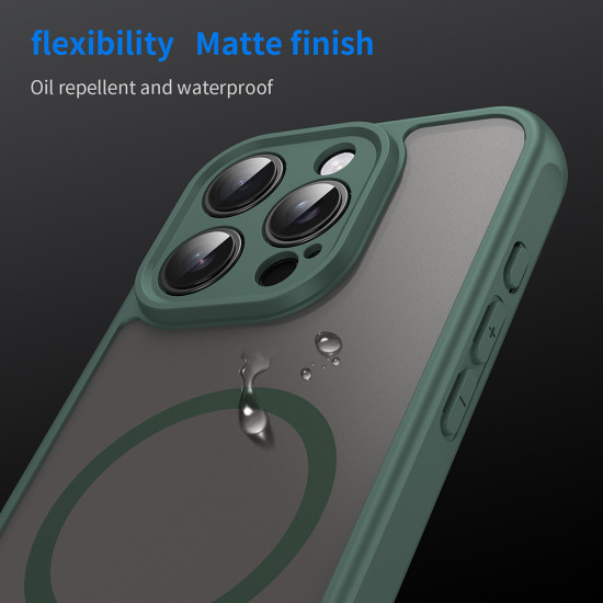 Techsuit  HaloFrost II MagSafe  iPhone 16 Pro  Green