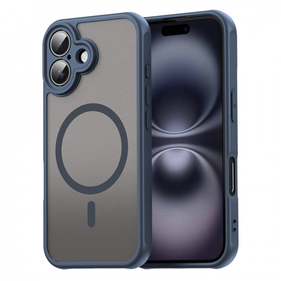 Techsuit  HaloFrost II MagSafe  iPhone 16 Plus  Navy Blue