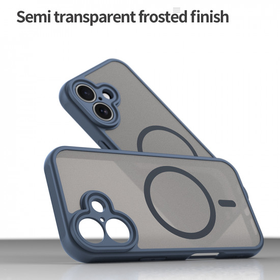 Techsuit  HaloFrost II MagSafe  iPhone 16 Plus  Navy Blue