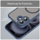 Techsuit  HaloFrost II MagSafe  iPhone 16 Plus  Navy Blue