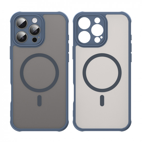 Techsuit  HaloFrost II MagSafe  iPhone 16 Pro Max  Navy Blue