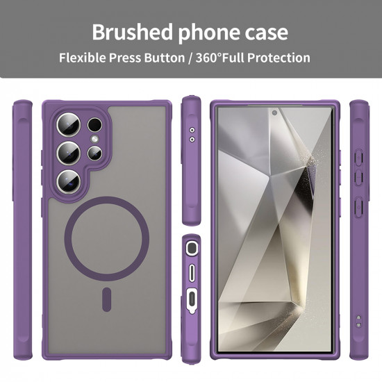 Techsuit  HaloFrost II MagSafe  Samsung Galaxy S24 Ultra  Purple