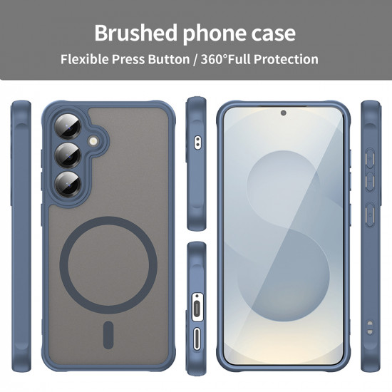 Techsuit HaloFrost II MagSafe Samsung Galaxy S24 Navy Blue Techsuit HaloFrost II MagSafe Samsung Galaxy S24 Navy Blue