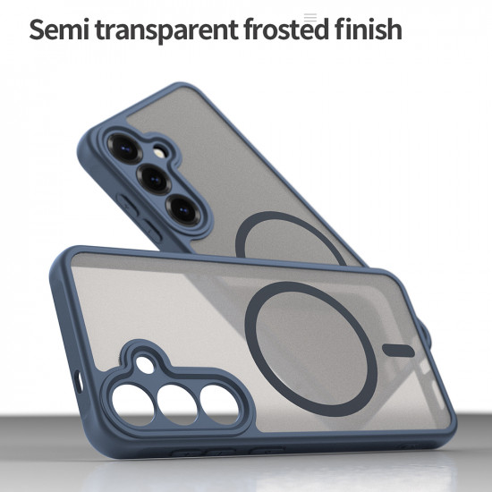 Techsuit HaloFrost II MagSafe Samsung Galaxy S24 Navy Blue Techsuit HaloFrost II MagSafe Samsung Galaxy S24 Navy Blue