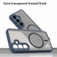 Techsuit HaloFrost II MagSafe Samsung Galaxy S24 Navy Blue Techsuit HaloFrost II MagSafe Samsung Galaxy S24 Navy Blue