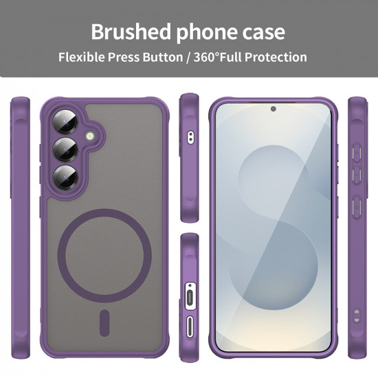 Techsuit HaloFrost II MagSafe Samsung Galaxy S24 Purple Techsuit HaloFrost II MagSafe Samsung Galaxy S24 Purple