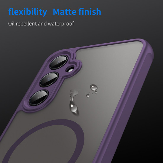 Techsuit HaloFrost II MagSafe Samsung Galaxy A35 5G Purple Techsuit HaloFrost II MagSafe Samsung Galaxy A35 5G Purple