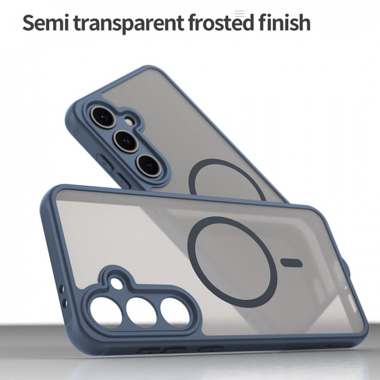 Techsuit HaloFrost II MagSafe Samsung Galaxy S24 FE Navy Blue Techsuit HaloFrost II MagSafe Samsung Galaxy S24 FE Navy Blue