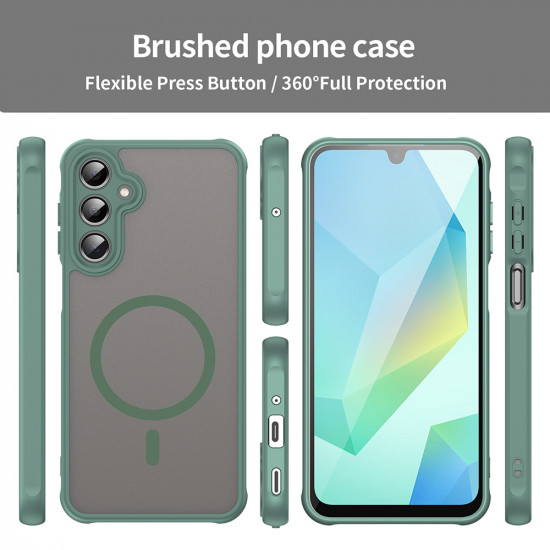 Techsuit  HaloFrost II MagSafe  Samsung Galaxy A16 4G / A16 5G  Green