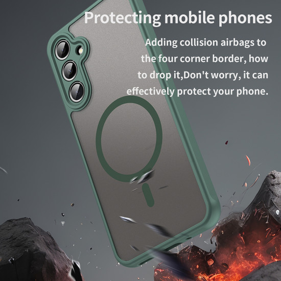 Techsuit  HaloFrost II MagSafe  Samsung Galaxy A16 4G / A16 5G  Green