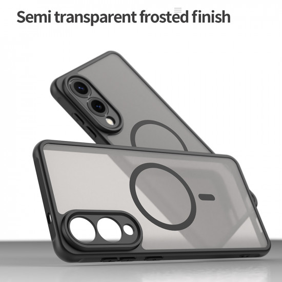 Techsuit HaloFrost II MagSafe Samsung Galaxy S25 Edge Black Techsuit HaloFrost II MagSafe Samsung Galaxy S25 Edge Black