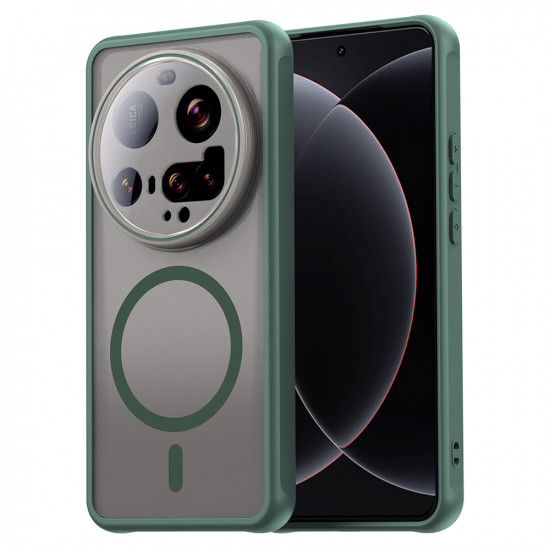 Techsuit HaloFrost II MagSafe Xiaomi 15 Ultra Green Techsuit HaloFrost II MagSafe Xiaomi 15 Ultra Green