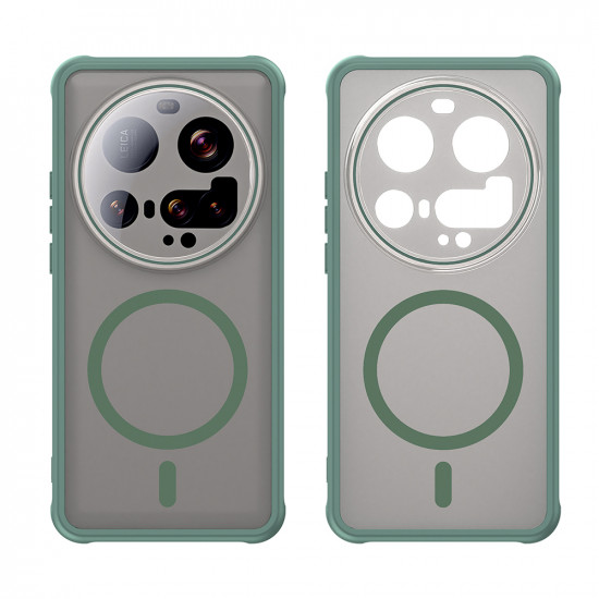 Techsuit HaloFrost II MagSafe Xiaomi 15 Ultra Green Techsuit HaloFrost II MagSafe Xiaomi 15 Ultra Green