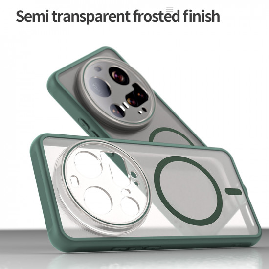 Techsuit HaloFrost II MagSafe Xiaomi 15 Ultra Green Techsuit HaloFrost II MagSafe Xiaomi 15 Ultra Green