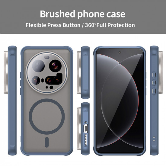 Techsuit HaloFrost II MagSafe Xiaomi 15 Ultra Navy Blue Techsuit HaloFrost II MagSafe Xiaomi 15 Ultra Navy Blue