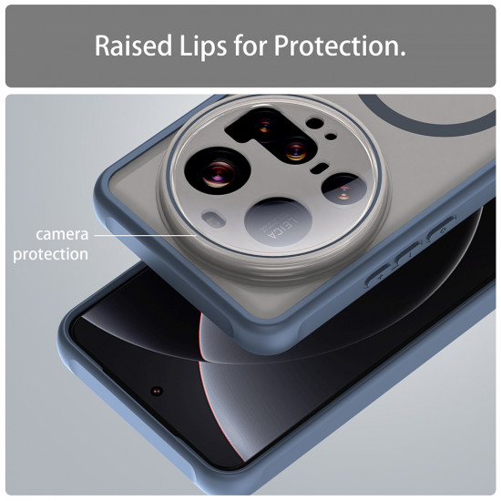 Techsuit HaloFrost II MagSafe Xiaomi 15 Ultra Navy Blue Techsuit HaloFrost II MagSafe Xiaomi 15 Ultra Navy Blue