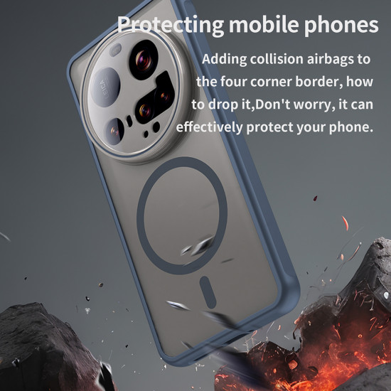 Techsuit HaloFrost II MagSafe Xiaomi 15 Ultra Navy Blue Techsuit HaloFrost II MagSafe Xiaomi 15 Ultra Navy Blue