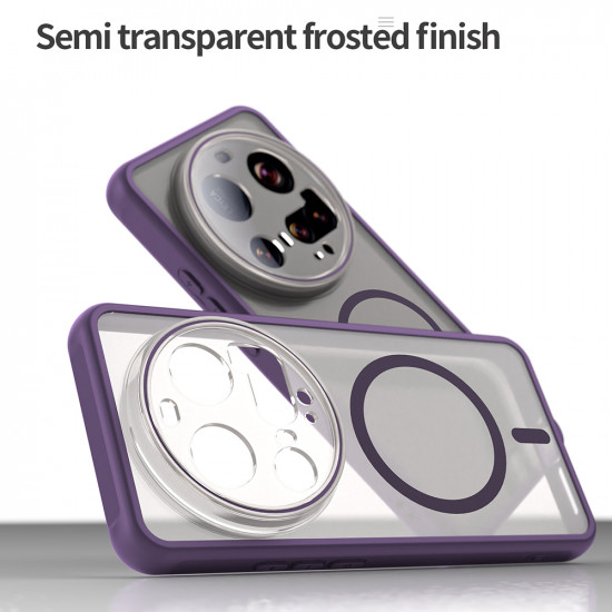Techsuit HaloFrost II MagSafe Xiaomi 15 Ultra Purple Techsuit HaloFrost II MagSafe Xiaomi 15 Ultra Purple