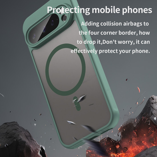 Techsuit  HaloFrost II MagSafe  Google Pixel 9 Pro  Green