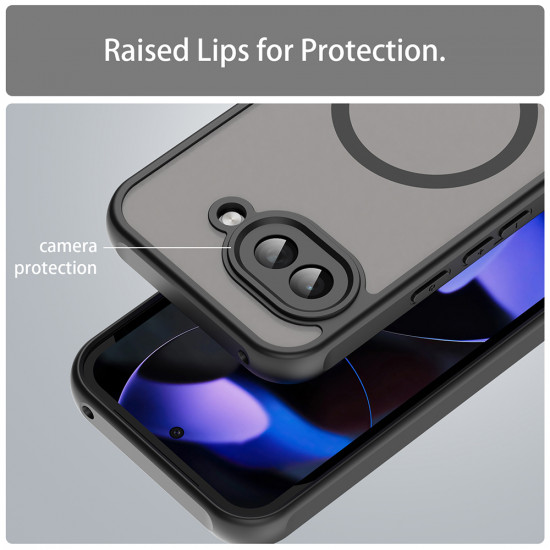 Techsuit  HaloFrost II MagSafe  Google Pixel 9a  Black