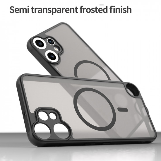 Techsuit  HaloFrost II MagSafe  Nothing CMF Phone 2 Pro  Black