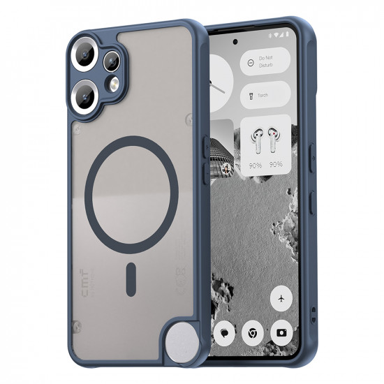 Techsuit  HaloFrost II MagSafe  Nothing CMF Phone 2 Pro  Navy Blue
