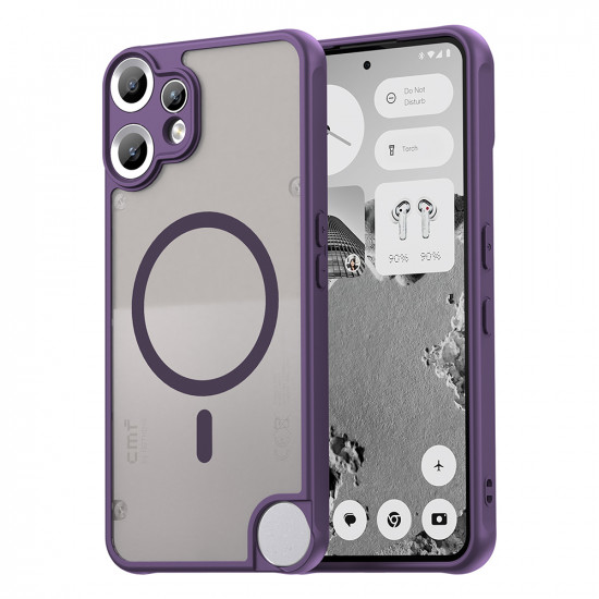 Techsuit HaloFrost II MagSafe Nothing CMF Phone 2 Pro Purple Techsuit HaloFrost II MagSafe Nothing CMF Phone 2 Pro Purple