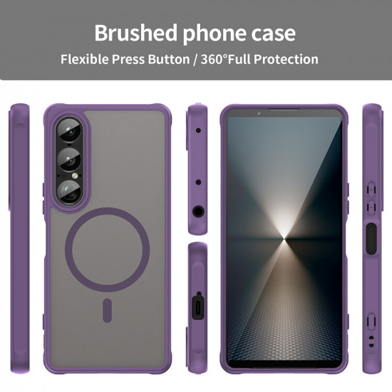 Techsuit HaloFrost II MagSafe Sony Xperia 1 VII Purple Techsuit HaloFrost II MagSafe Sony Xperia 1 VII Purple