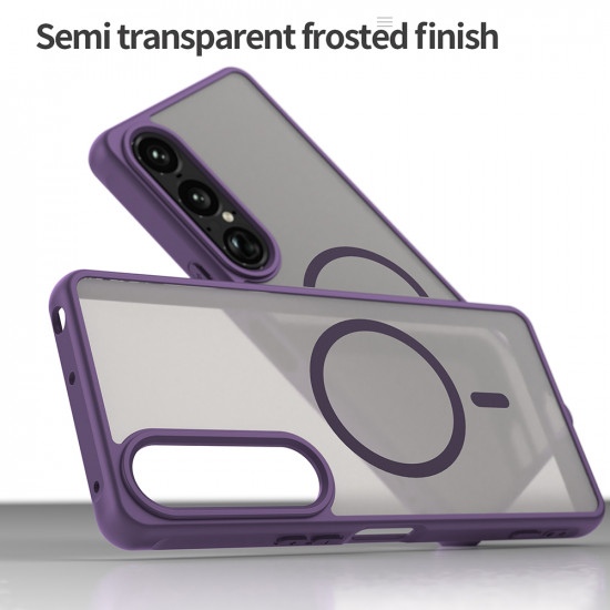 Techsuit HaloFrost II MagSafe Sony Xperia 1 VII Purple Techsuit HaloFrost II MagSafe Sony Xperia 1 VII Purple