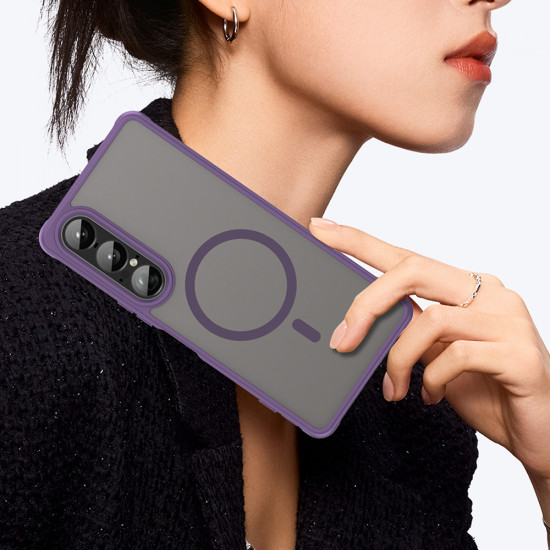Techsuit HaloFrost II MagSafe Sony Xperia 1 VII Purple Techsuit HaloFrost II MagSafe Sony Xperia 1 VII Purple