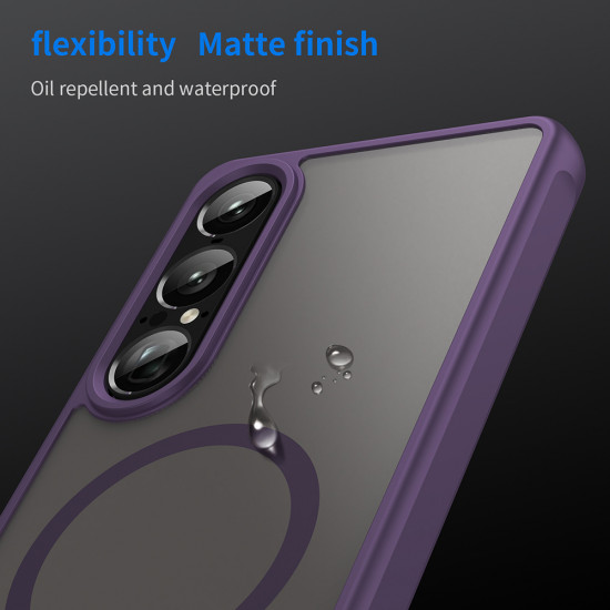 Techsuit HaloFrost II MagSafe Sony Xperia 1 VII Purple Techsuit HaloFrost II MagSafe Sony Xperia 1 VII Purple
