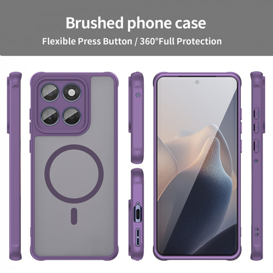 Techsuit  HaloFrost II MagSafe  Motorola Edge 60 / 60 Fusion  Purple