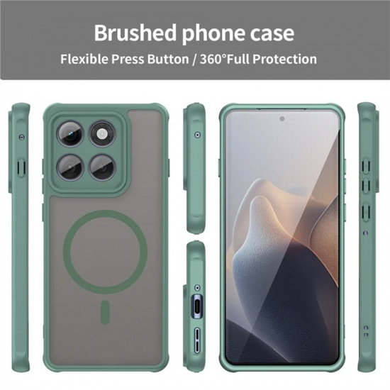 Techsuit  HaloFrost II MagSafe  Motorola Edge 60 Pro  Green