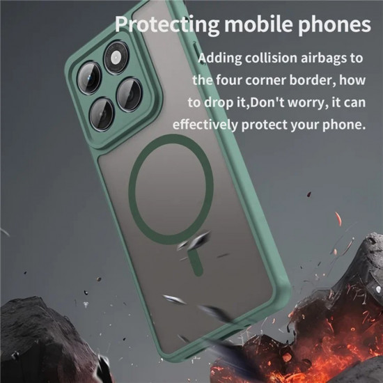 Techsuit  HaloFrost II MagSafe  Motorola Edge 60 Pro  Green