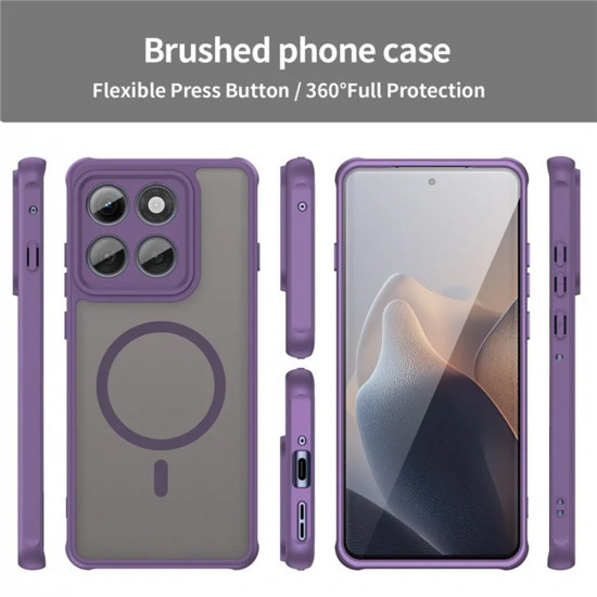Techsuit HaloFrost II MagSafe Motorola Edge 60 Pro Purple Techsuit HaloFrost II MagSafe Motorola Edge 60 Pro Purple