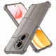 Techsuit Shockproof Clear Silicone Google Pixel 7a Smoke Black Techsuit Shockproof Clear Silicone Google Pixel 7a Smoke Black