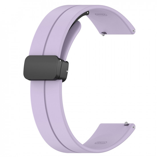 Techsuit  Watchband 18mm (W011)  Huawei Watch GT 4 (41mm)/W1/Honor Watch S1/Garmin Venu 2S/Vivoactive 4S  Purple