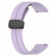 Techsuit  Watchband 18mm (W011)  Huawei Watch GT 4 (41mm)/W1/Honor Watch S1/Garmin Venu 2S/Vivoactive 4S  Purple