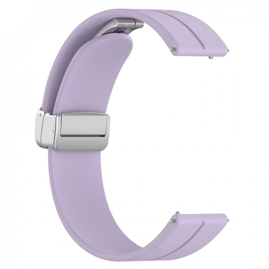 Techsuit  Watchband 18mm (W011)  Huawei Watch GT 4 (41mm)/W1/Honor Watch S1/Garmin Venu 2S/Vivoactive 4S  Purple