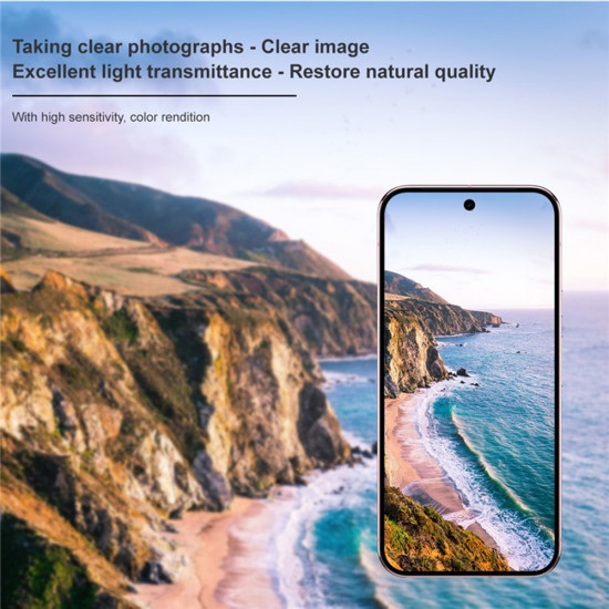 Techsuit  Full Camera Glass  Google Pixel 10 / 10 Pro  Black