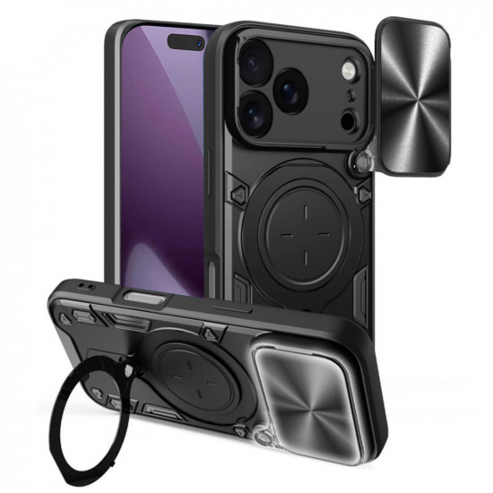 Techsuit  CamGuard Pro  iPhone 17 Pro  Black