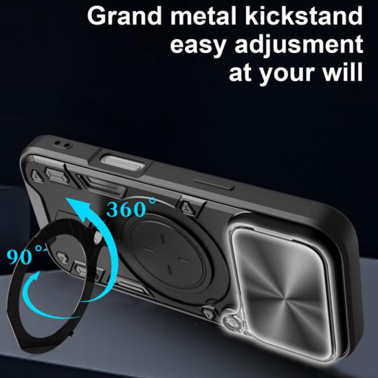 Techsuit  CamGuard Pro  iPhone 17 Pro Max  Black