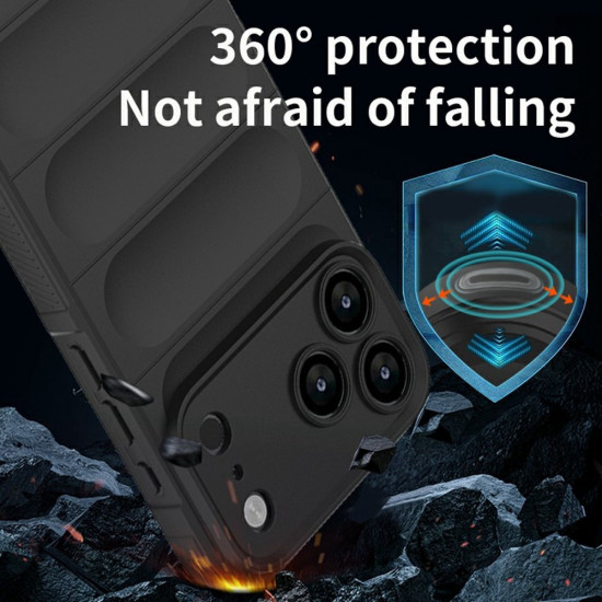 Techsuit  Magic Shield  iPhone 17 Pro Max  Black
