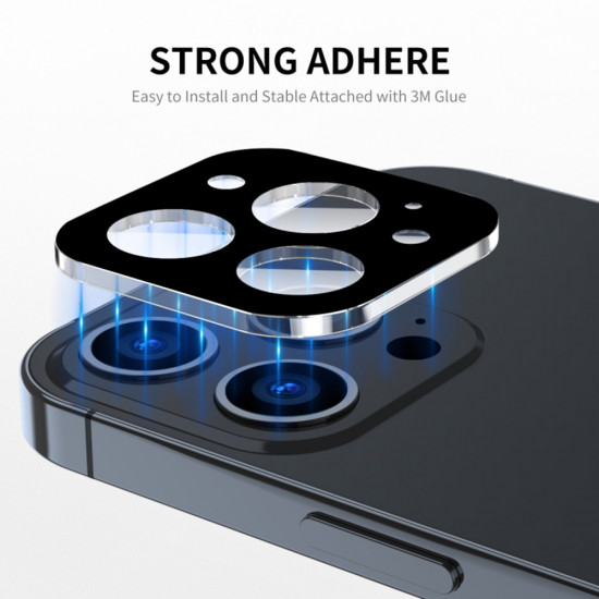 Techsuit  Full Camera Glass  iPhone 17 Pro  Black