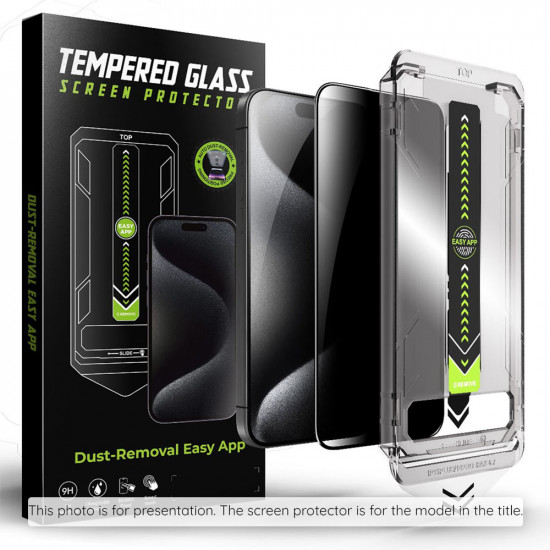 Techsuit  TitanGlass FullCover  iPhone 16 Pro Max  Privacy