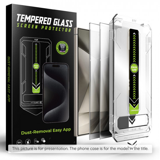 Techsuit  TitanGlass CrystalHD (2 pack)  Samsung Galaxy S25 Plus / Galaxy S24 Plus  Privacy