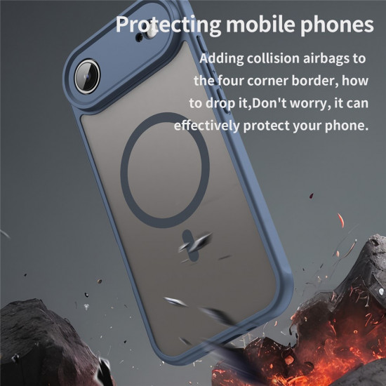 Techsuit  HaloFrost II MagSafe  iPhone 17 Air  Navy Blue